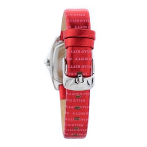 Hello Kitty Röd Läderarmbandsur