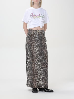 Luipaardprint Maxi Rok