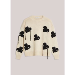Summum 7s7960-70052 122 sweater instarsia knit ivory
