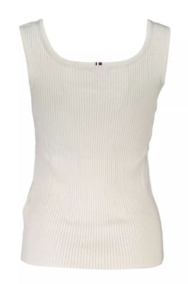 Geribbelde Tanktop Klassieke Stijl