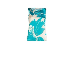 Zijde Bloemenprint Blouse