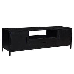 Livingfurn tv meubel kala 160cm mangohout / gecoat staal