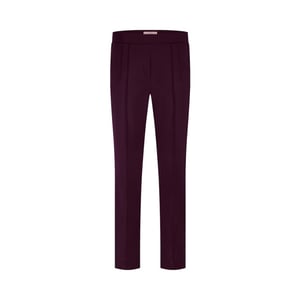 Studio Anneloes Roison bonded trouser aubergine