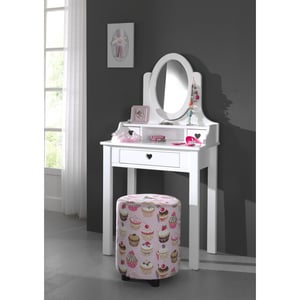 Lucevi amori kaptafel hout - 70x40x136cm