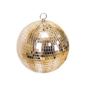 House Vitamin Christmas decoration christmas hanger discoball foam gold 20x20x20cm