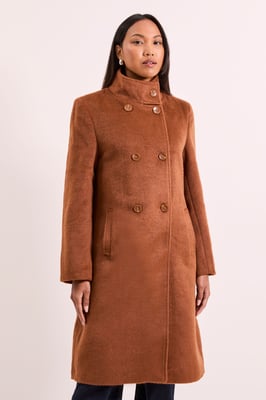 Principles by Wallis Funnel Button Coat
