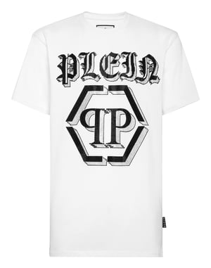 T-shirt Rund Hals Krom
