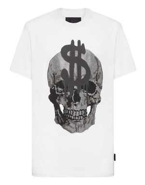 T-shirt Rund Hals Dödskalle