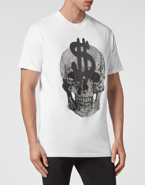 T-shirt Rund Hals Dödskalle