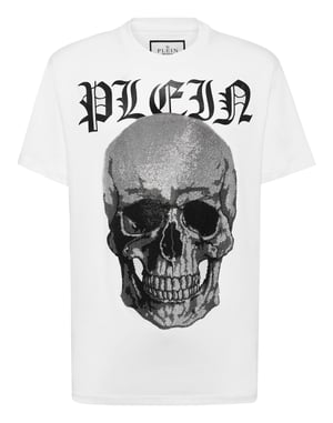T-shirt Rund Hals Dödskalle