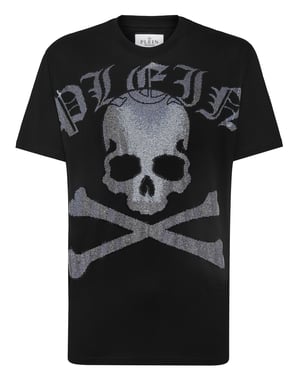 T-Shirt Ronde Hals Gothic Plein