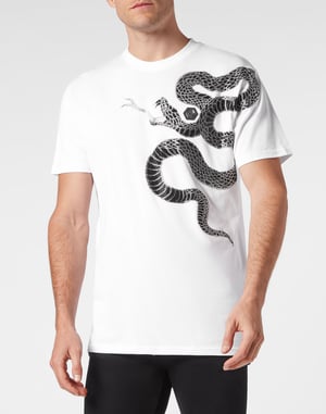T-shirt Rund Halsad Orm