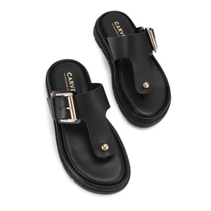 Carvela Leather Pavilion T Bar Mule Mules