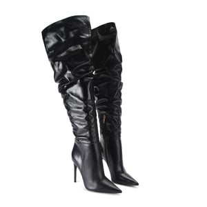 Carvela Leather Eterno Slouch Otk Boots
