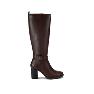 Carvela Leather Silver Knee Wide Fit Boots