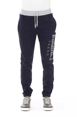 Logotryck Sweatpants Marinblå
