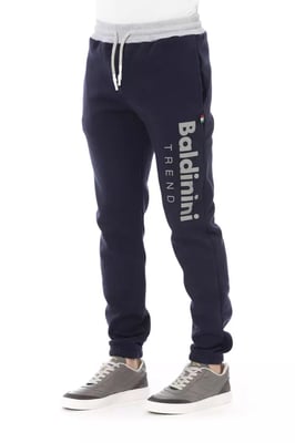 Logotryck Sweatpants Marinblå