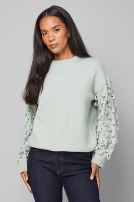 Loop Sleeve Jumper