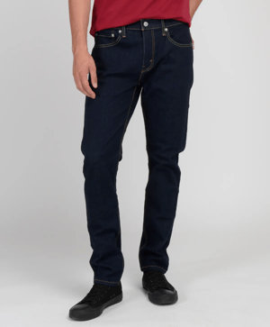 Levis 512 Slim Tapered Jeans In Dark Hollow Blue