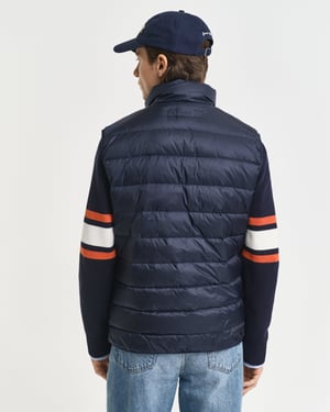 Light Down Padded Gilet Gilet in Dark Blue