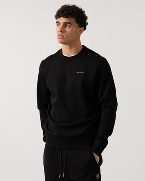 Alloy Crewneck Sweatshirt in Black