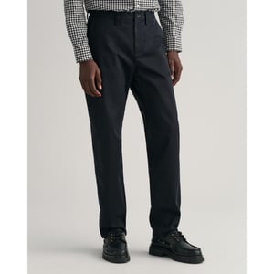 Regular Fit Chinos in Dark Blue