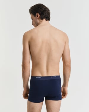 Trunks in Dark Blue (3 Pack)
