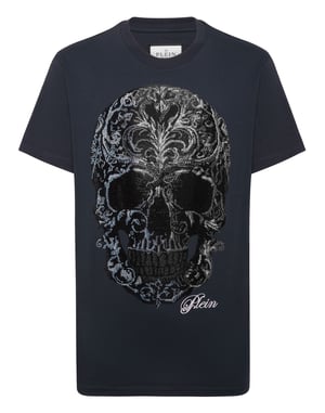 T-Shirt Ronde Hals Ss Skull