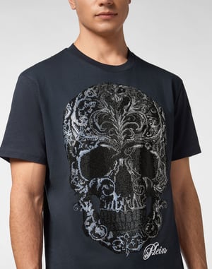 T-Shirt Ronde Hals Ss Skull