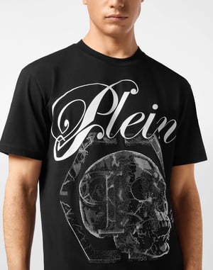 T-shirt Rund Halsad Ss Dödskalle