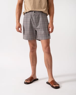 Beach-to-Bar Swim Shorts in Grey