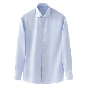 Eton Solid signature twill shirt lange mouw overhemden 100012342