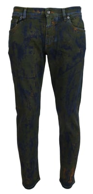 Splatterspray Slimfit Jeans
