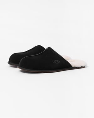 Scuff Slipper in Black