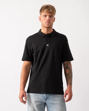 Deabono Polo Shirt in Black