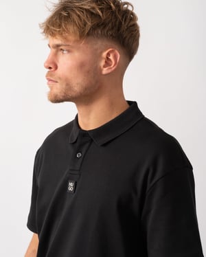 Deabono Polo Shirt in Black