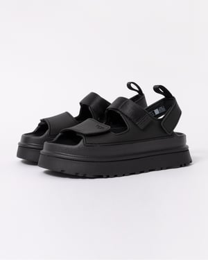 Goldenglow Sandal in Black