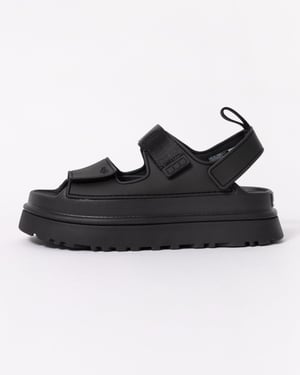 Goldenglow Sandal in Black