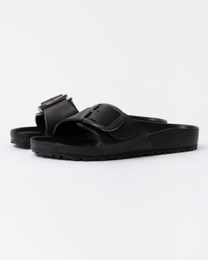 Madrid Madrid Big Buckle Sandals in Black
