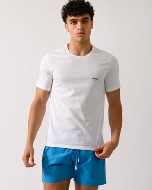 Open Diverse T-Shirt in Zwart (3 Pak)
