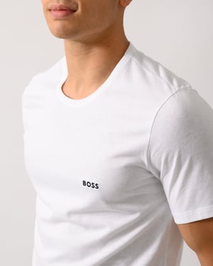 Open Diverse T-Shirt in Zwart (3 Pak)