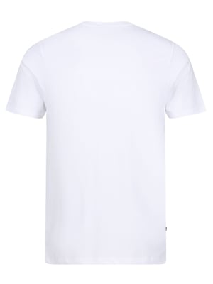Luke 1977 Men's Kane Panelled T-Shirt in White