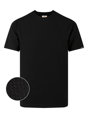 Luke 1977 Men's Alboran Textured T-Shirt in Black
