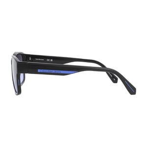 Calvin Klein Vierkante zonnebril heren (Zwart/Violet)
