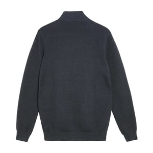 Lyle & Scott Herr Milano Stickad Hybridjacka (Blå)