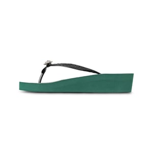 Uzurii Switch dames slipper met hak groen, , maat:
