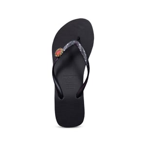 Uzurii Block switch dames slipper met hak zwart, , maat: