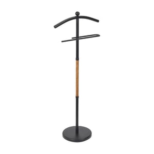 WDMT Luxe kledingstandaard – valet stand heren – mat zwart