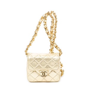 Vintage Micro Mini Chain Crossbody Shoulder Bag