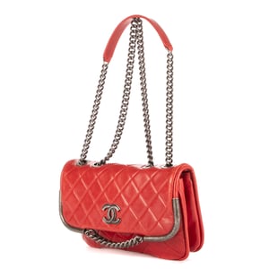 Chain Single Flap Shoulder Bag
